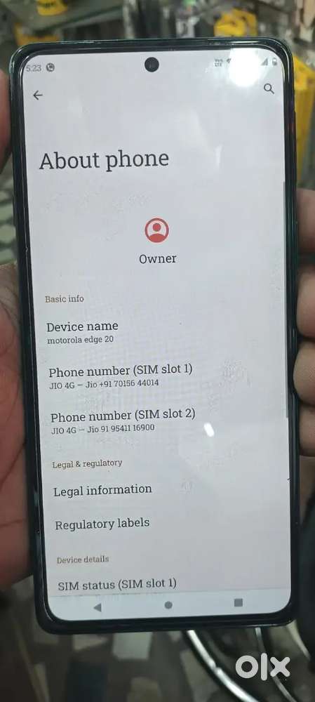 Moto edge 20 5g 128gb
