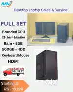 1 - Year Warranty  Branded FULL SET  CPU - Branded  Ram - 8GB DDR3  Ha