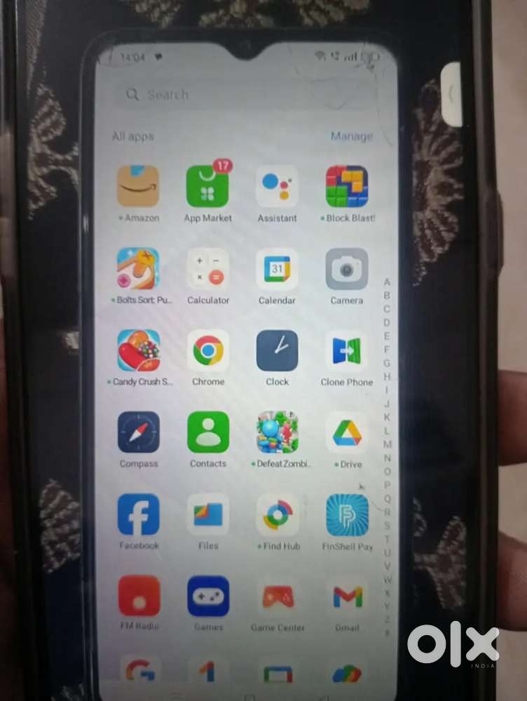 Oppo a77 very good condition like new