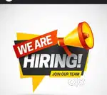 We are Hiring personal loan and overdraft facility