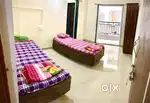 1 BHK flat for PG with kitchen