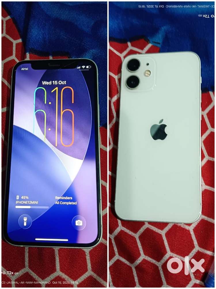 Iphone 12 mini 5 g 128 white colour