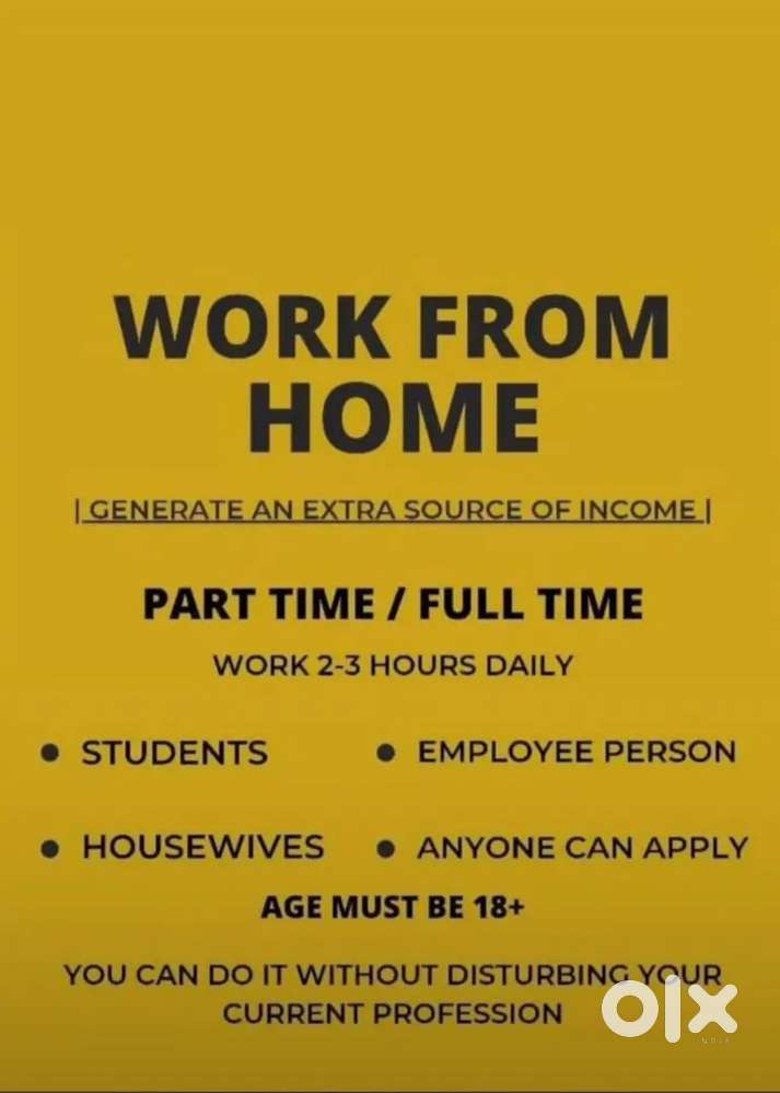 Hey I'm aman is here to provide you an work from home opportunity