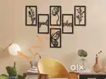 Modern Black Wooden Wall Art Frames