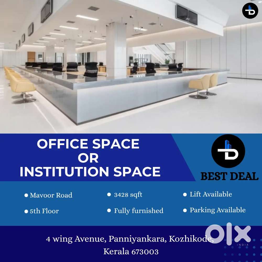 FULLY FURNISHED OFFICE SPACE FOR RENT AT MAVOOR ROAD