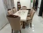 6 chair dinning table and beautiful design chair with comfortable