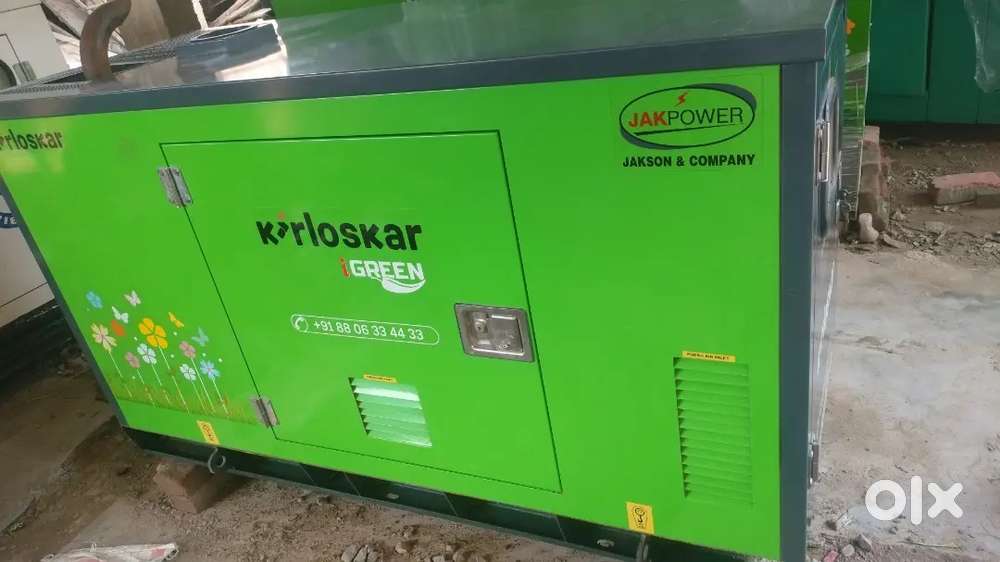 DIESEL GENERATOR SALE K LIYE 2 SAAL KI WARRANTY KE SATH AUR NEW BATERY