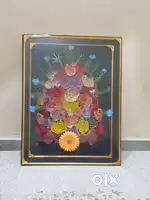Handmade flower painting