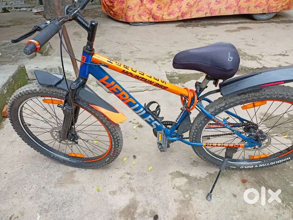 Hercules redeem fat tyre bicycle with dual disc break