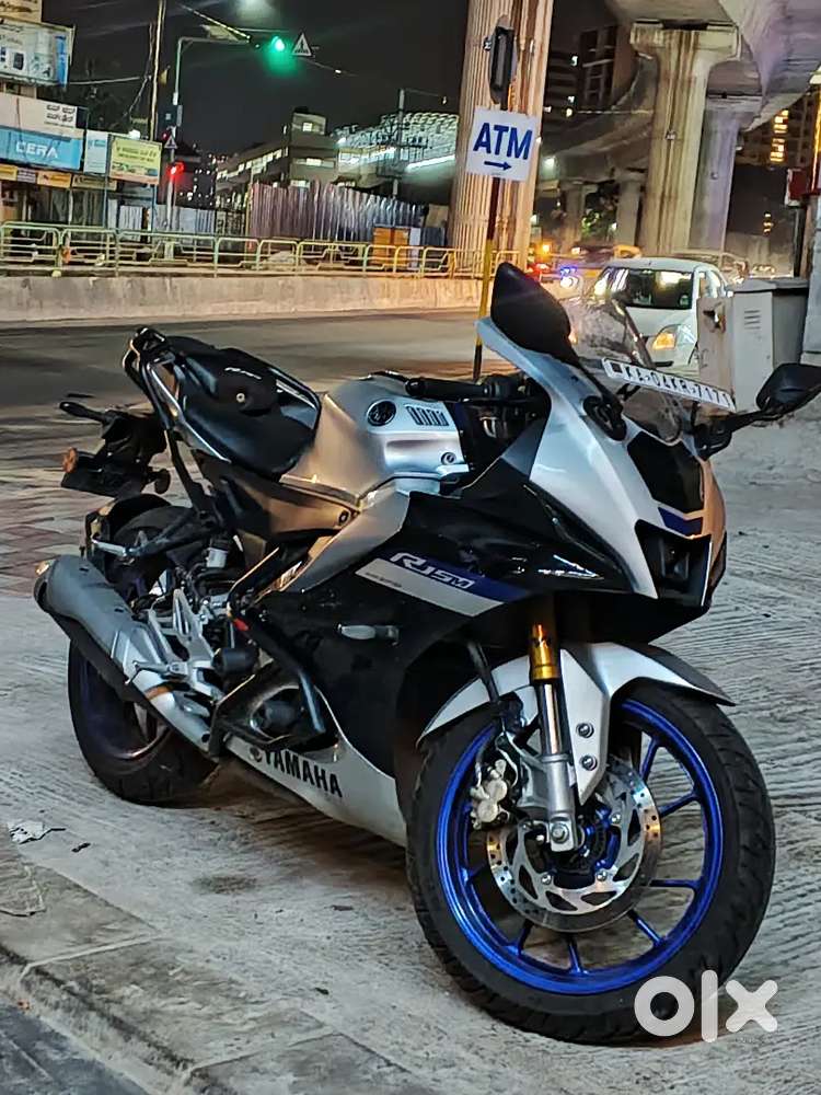 R15 V4 with installed guards, No damage, Custom Vehicle Number (7171)