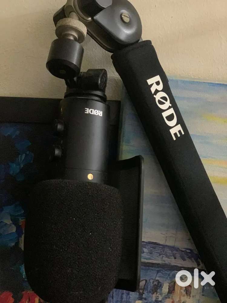 Mic -  Rode NT-USB & Mic Stand -  Rode PSA1+. Not used one