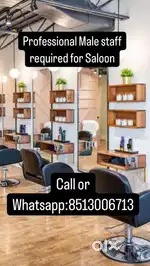 Proffesional Male Required For Saloon