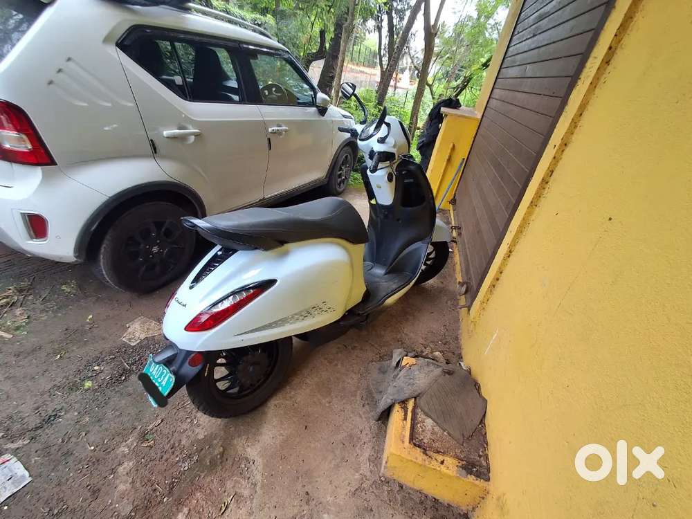 Bajaj Chetak EV  July 2024 model Blue 2903