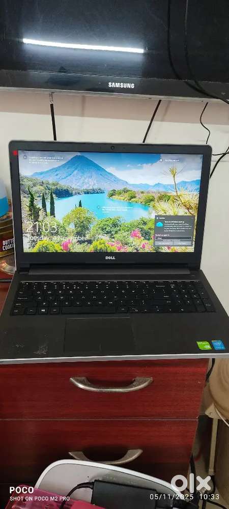 Dell Inspiron 5558 i5 5th gen, 8gb ram,256gbSSD newbattery newcharger
