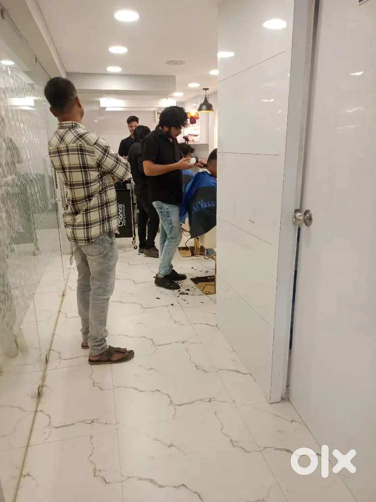 Male hairdresser