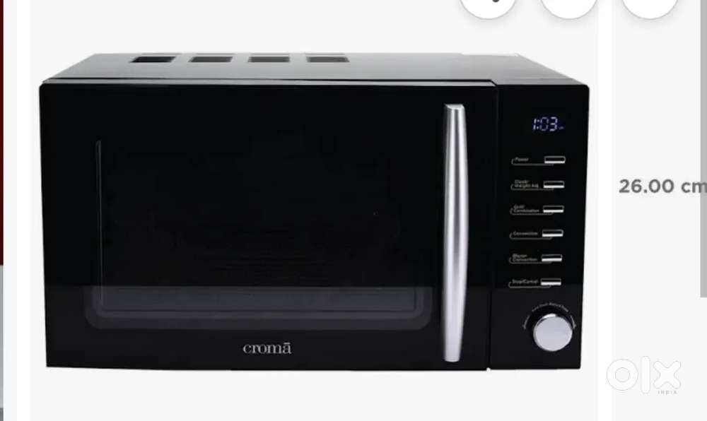 Croma Microwave oven Grill and Convection 25Liters