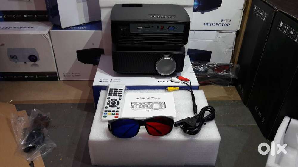 Rd5 intrex projector android 4k 3d wifi mcast 200 inchs hdmi usb led