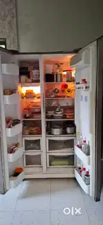 601 liter side by side videocon refrigerator 6 years old