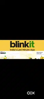 Hiring for chennai blinkit delivery boy Job du