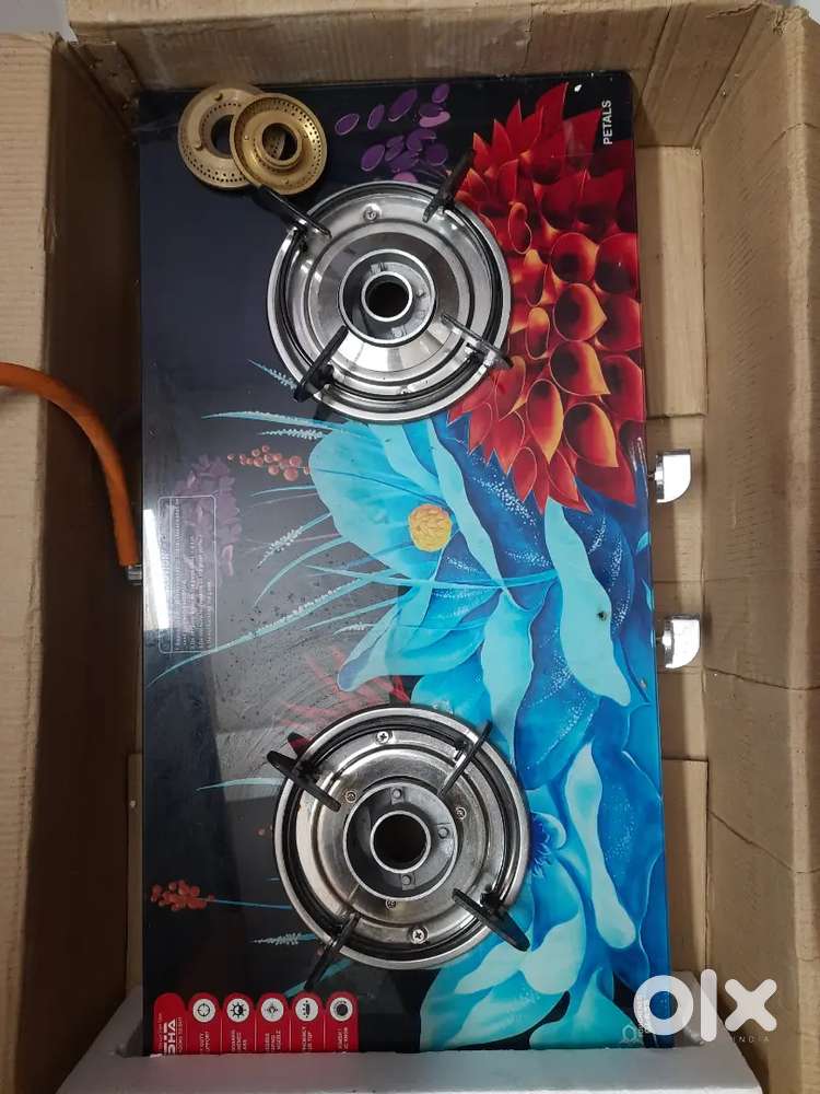 2 Burner Glasstop Gas Stove on Sell