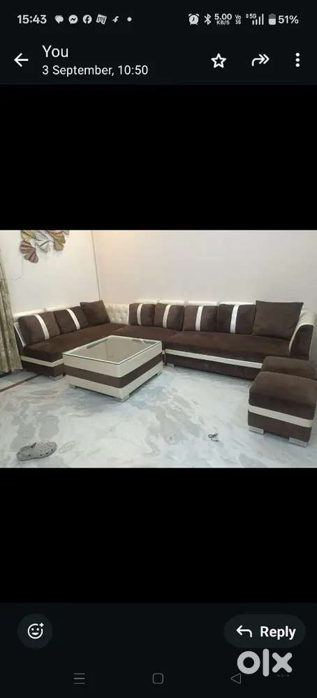 9 seater sofa in very good in condition