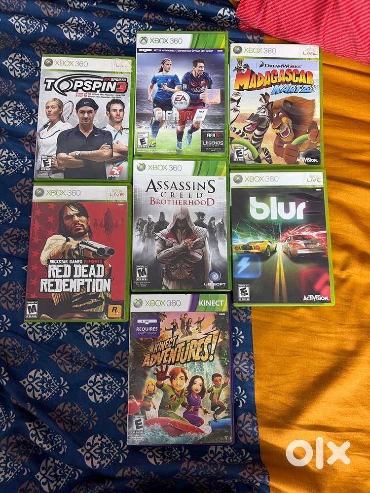 XBOX 360 games for sale
