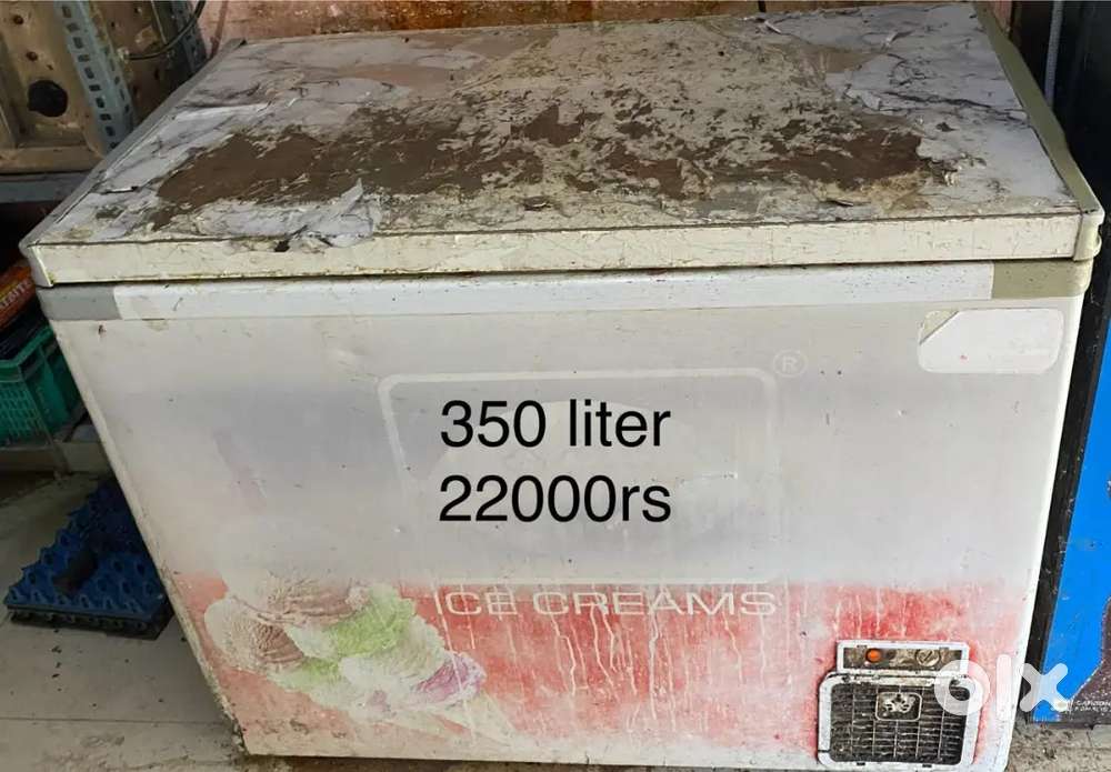 Deep freezer, pizza oven