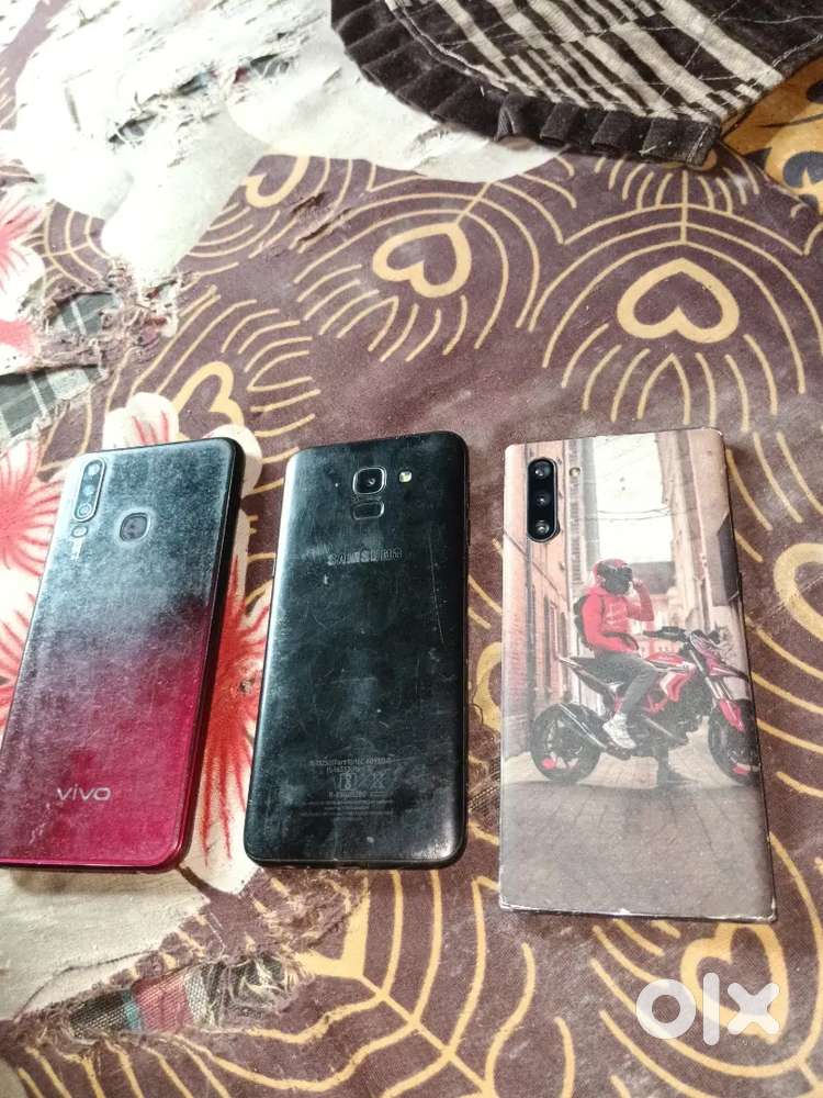 Samsung j6.  Or Samsung galaxy note 10 or Vivo ok h