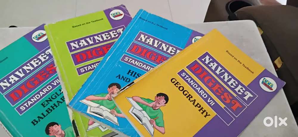 Navneet Genral science digest,History and civics,English and geography