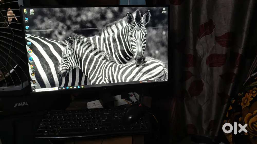 i5 processor amd Radeon rx570 8gb full gaming pc 27inc ips display