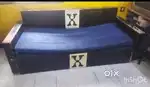 Wooden sofa