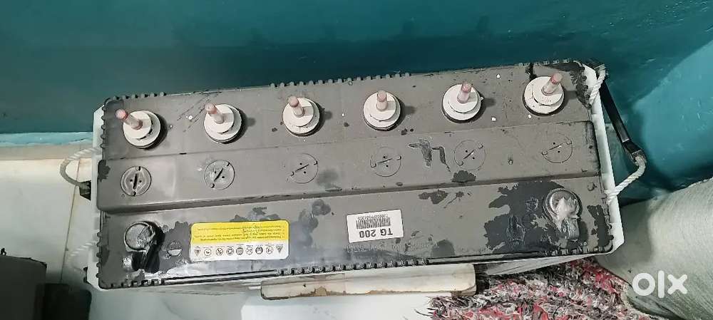 Inverter battera tube guard company hai 3 month old new condition