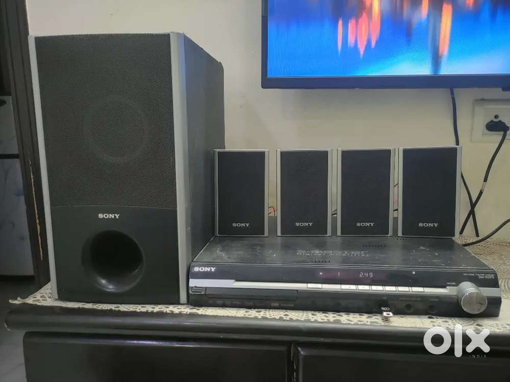 Sony DAV DZ 270 (5.1 home theater) 850 watts bt usb aux and radio work