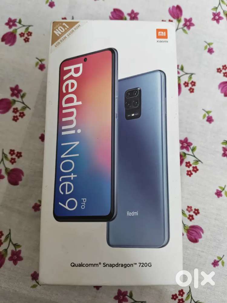 REDMI note 9 pro ( 4 gb ram, 64 gb rom)