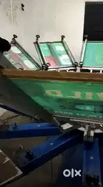 Screen printing machine butterfly