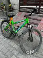 Avon cycle,neon green colour