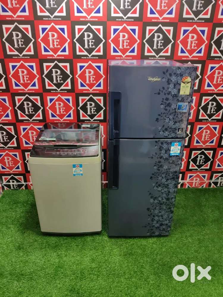 ^π` Whirlpool 240 leters Doble door and Bosch 7 kg best combi offer --