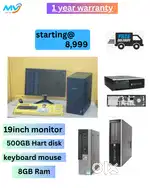 am - 8GB  Hard disk - 500GB  SSD - 256GB  Inbuild Speaker  1 - Year Re