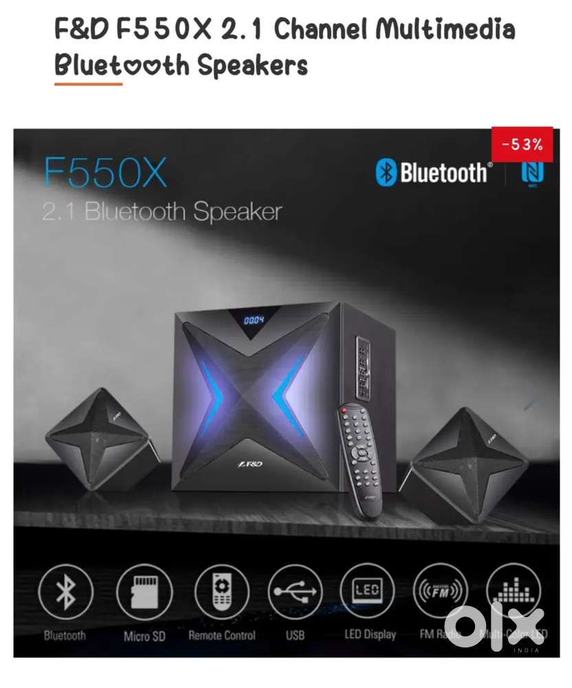 F&D 550x speaker 2.1
