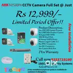 Brand new Hikvision HD CCTV Camera Full Set