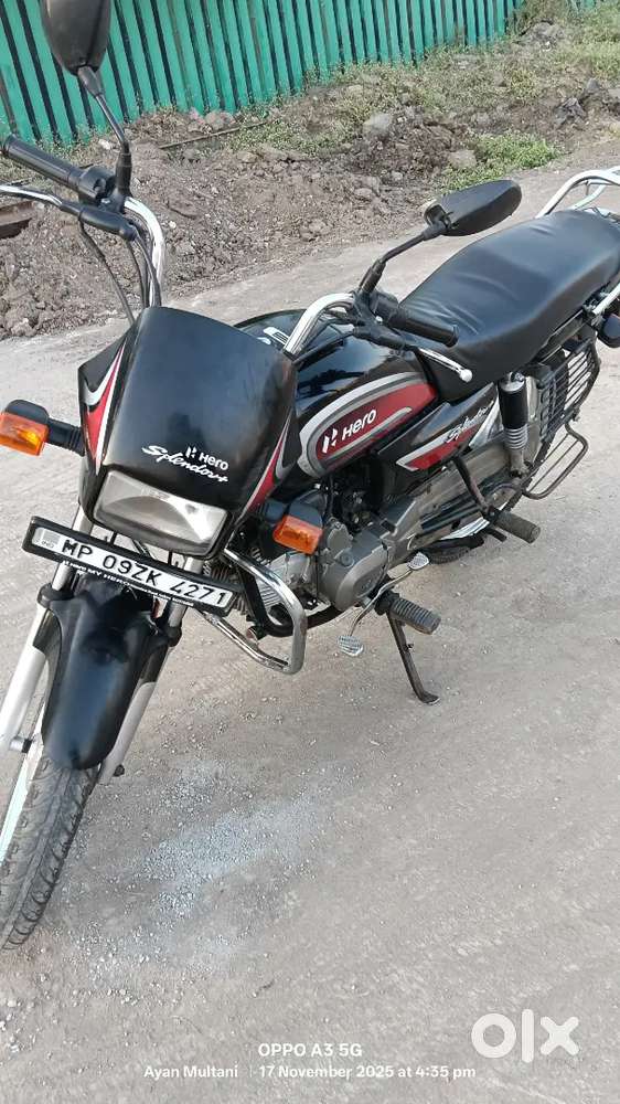 Self start 4 indicator working 75% tyre