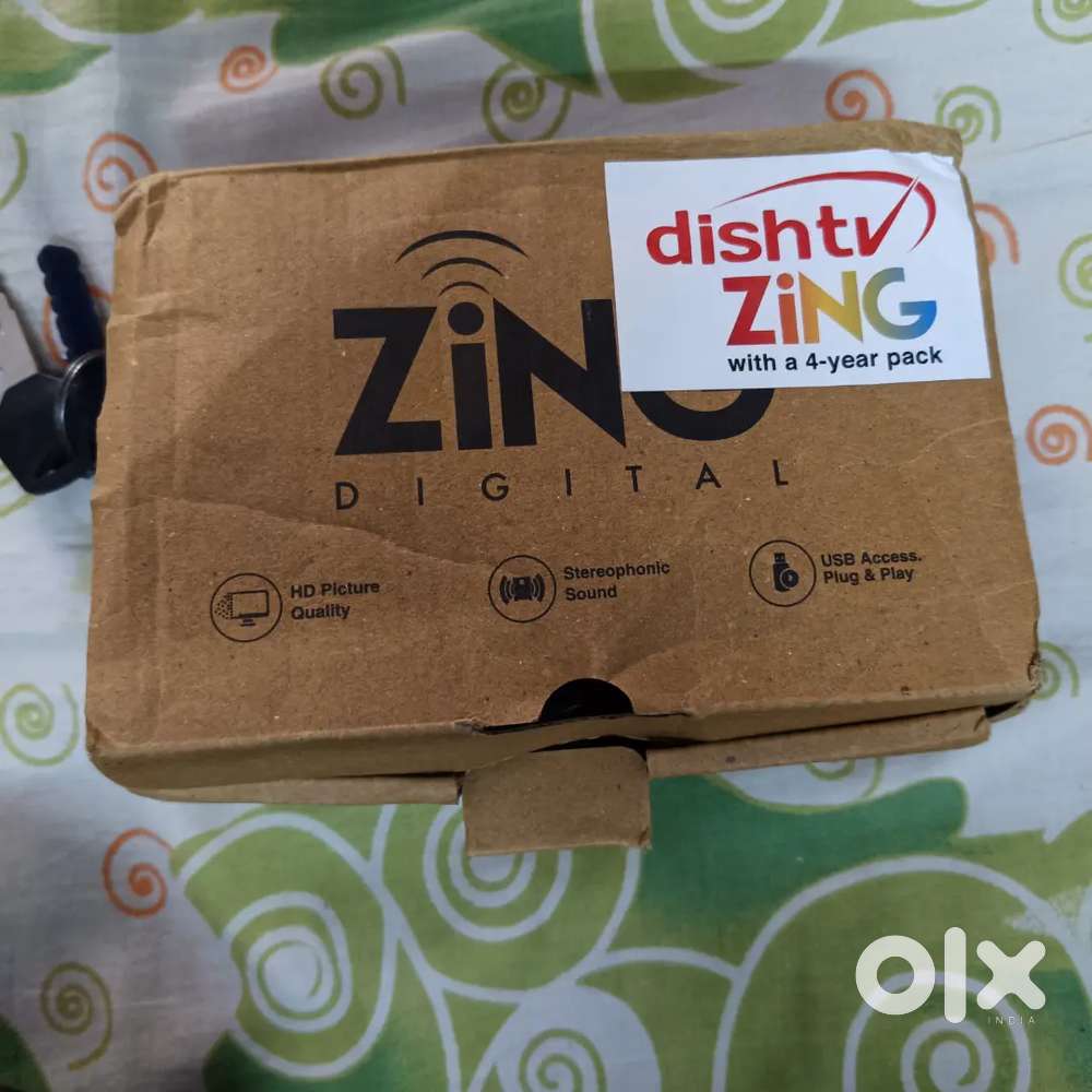 Zing dist tv box 4 year free of cost pack