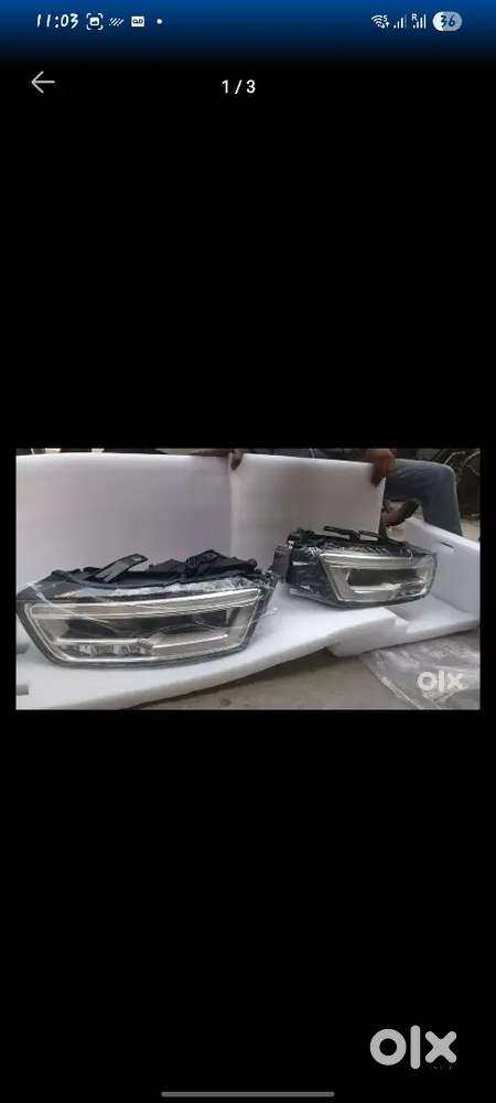 Audi Q3 2017 headlight