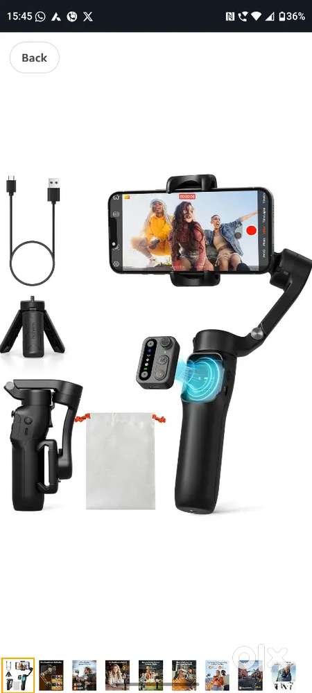 hohem iSteady X3 SE Gimbal Stabilizer for Phone