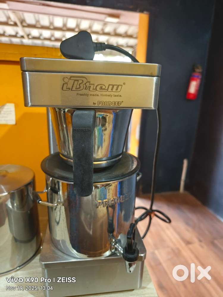 Coffee / Milk Boiler / Maker, Deep fryer, table are on sale