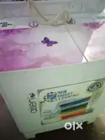 3 month old washing machine with small cooler free