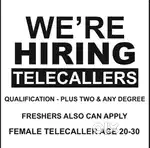 Need a female tellecaller staff for our uniform t shirt apparels