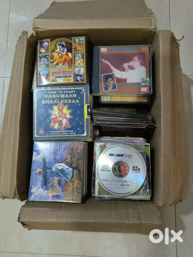 Old Recorded CDs/DVDs