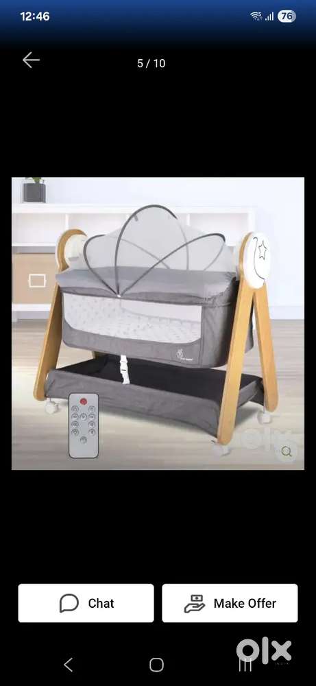 R for Rabbit electric cradle with remote (Negotiatiable)