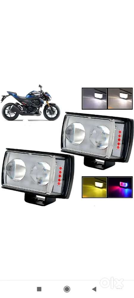 DOUBLE LENS LIGHT  FOR BIKE  6 MOD AVAILABLE